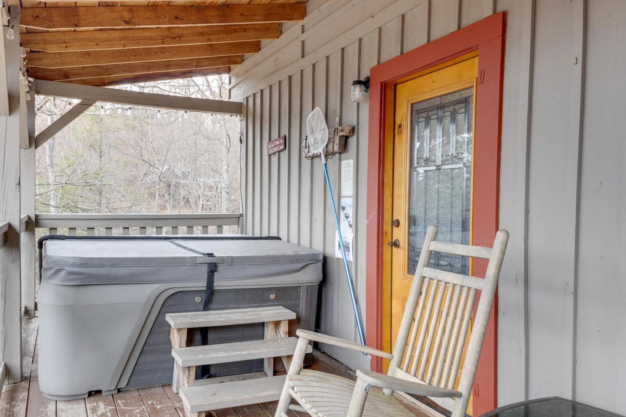 Spacious Gatlinburg Cabin With Hot Tub And Game Room! Dış mekan fotoğraf